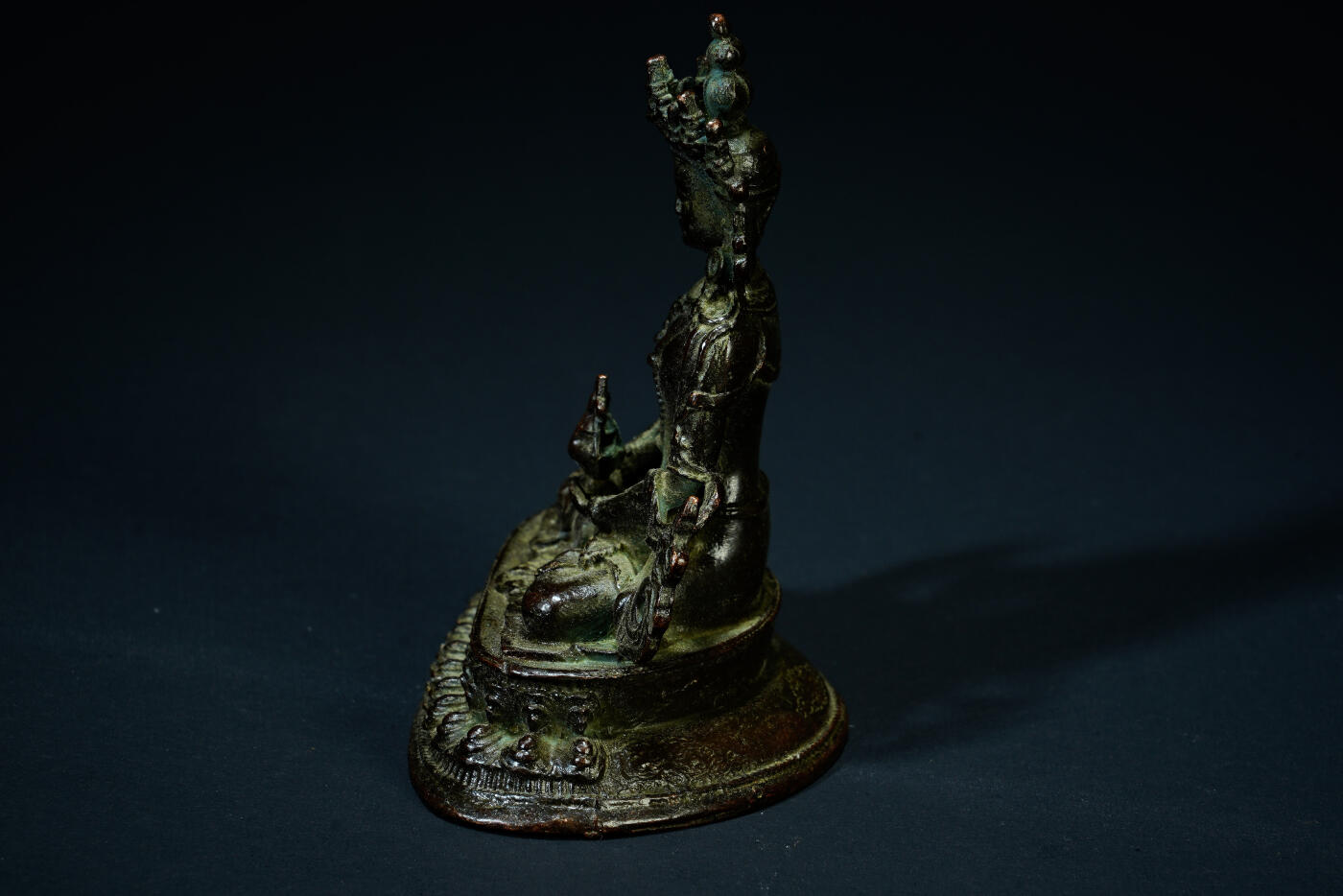 上海都达杂项专场三十一【全场包邮】  尼泊尔铜长寿佛造像89-58