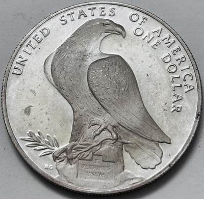 【金马踏春，泉马奔腾】2026 年新年贺岁场，（定于年初五接财神截拍）祝各位老板马到成功，马上有钱，愿岁岁平安喜乐顺遂 - 全新 1984 年美国奥林匹克学术讨论会一美元精制银币，26.7 克 900 银