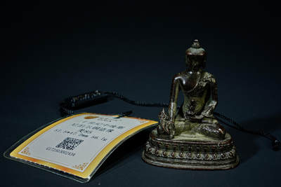 上海都达杂项专场三十一【全场包邮】  - 尼泊尔铜释迦摩尼佛造像89-55