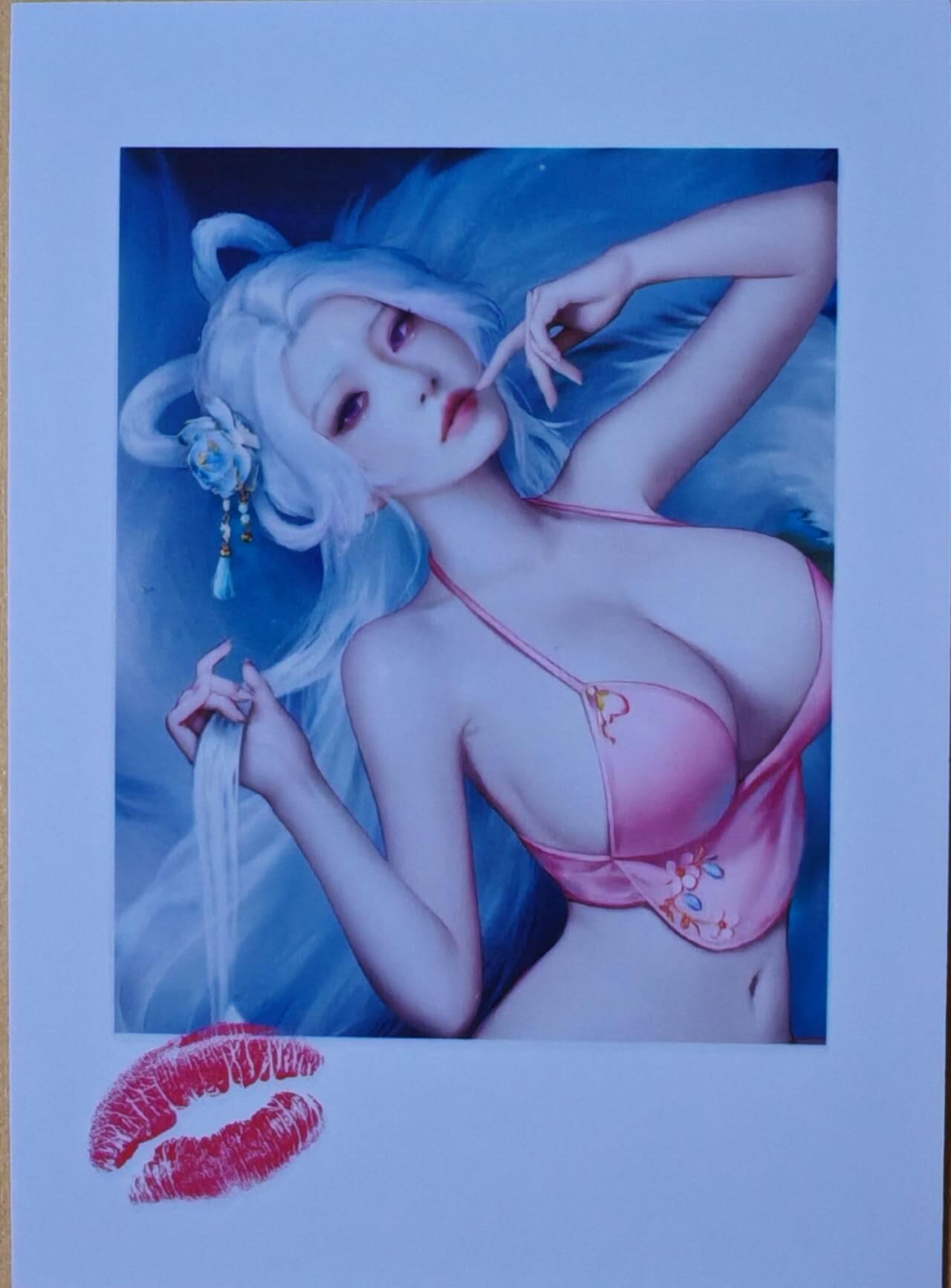 趣卡卡拍No.26期（新年场，马年大吉）（无佣金免手续费，分享成交有奖） 【拍立得】焱卡文化 问道东方 限定拍立得-灰与 涂山氏（异画）