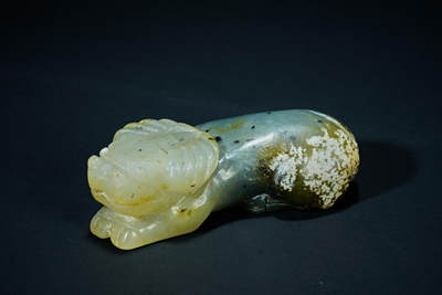 上海都达杂项专场三十一【全场包邮】  - 古玉生肖牛小摆件89-82