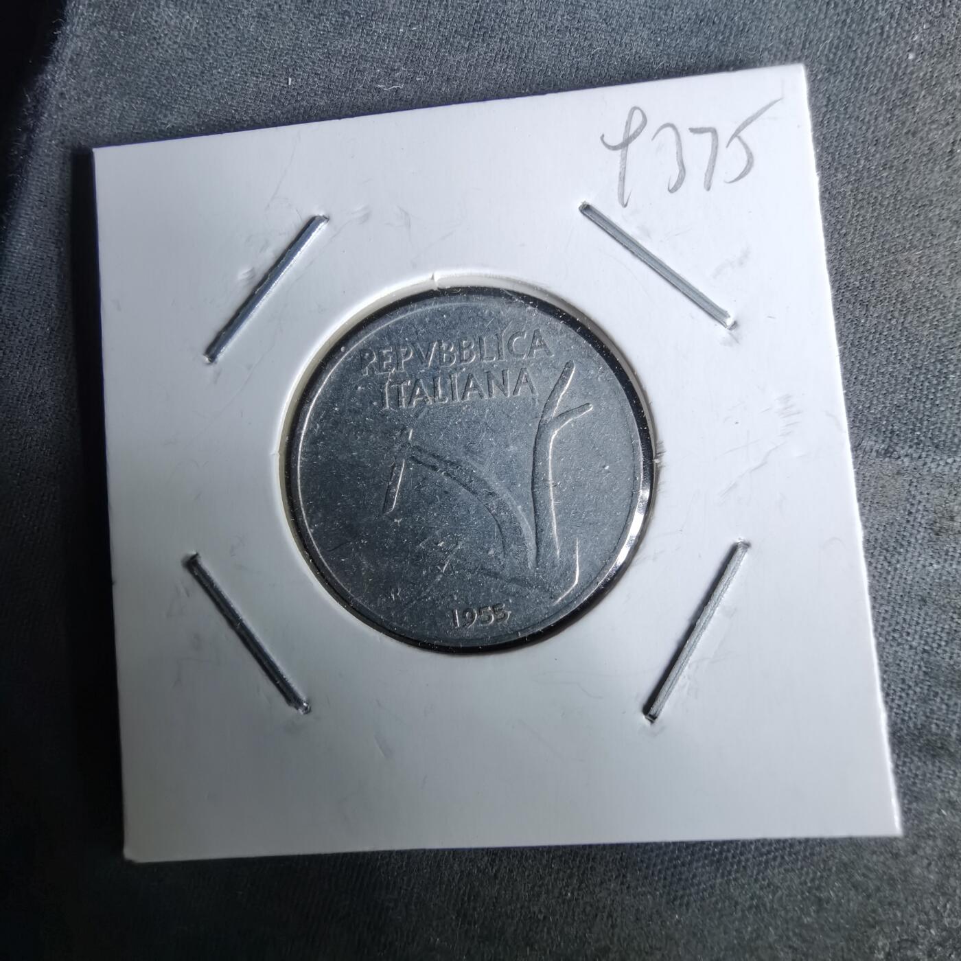 沼泽如烟--第993场 意大利1955年10里拉