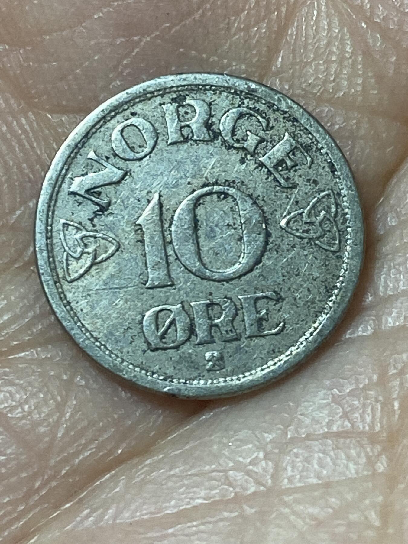 2026年第二十四场(总第一百九十三场）外国好品散币场(免佣金) 挪威🇳🇴1955年10欧尔(哈康七世第六版)