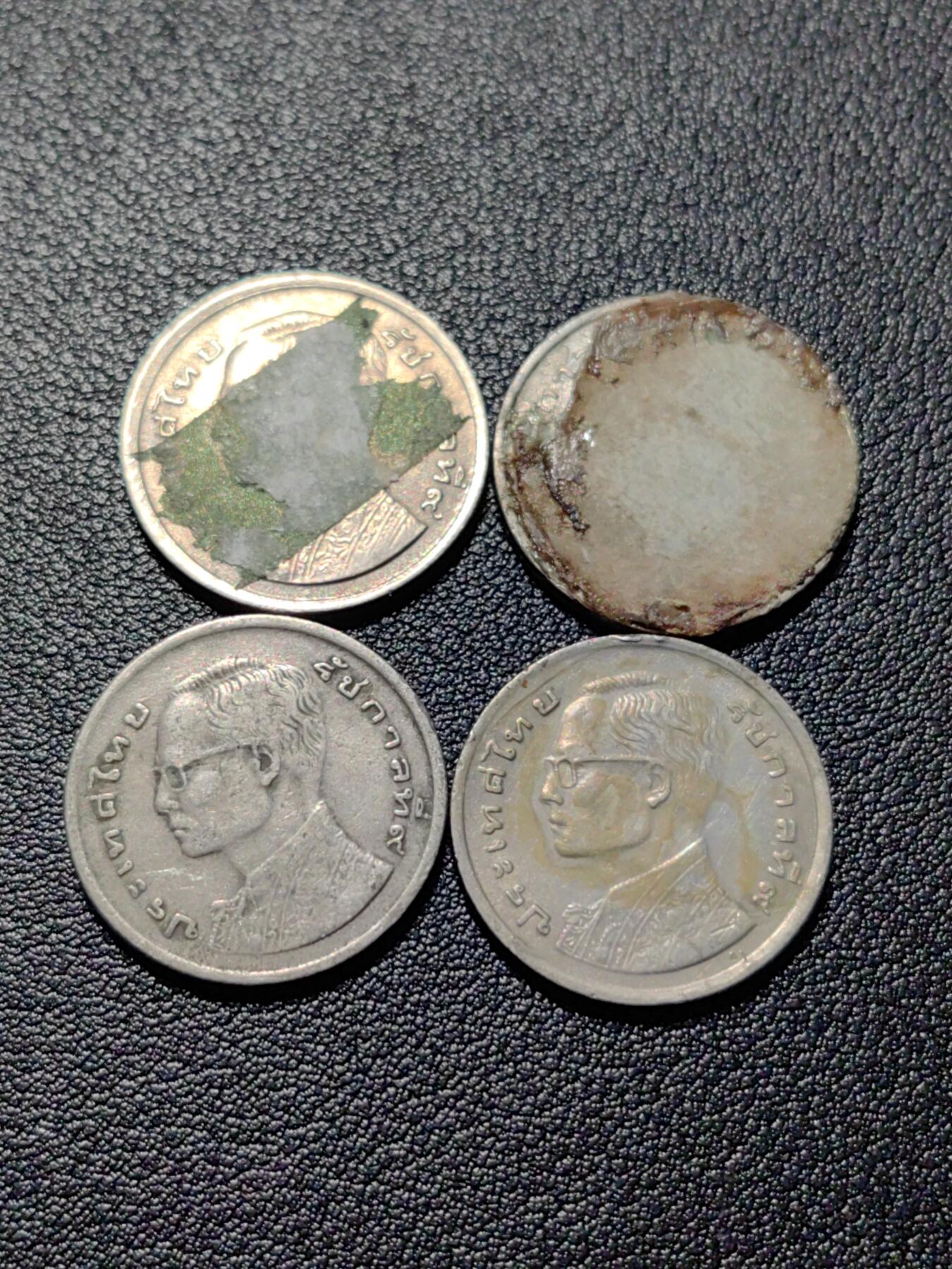 靖甫拍卖第四场 泰国龙舟1铢4枚