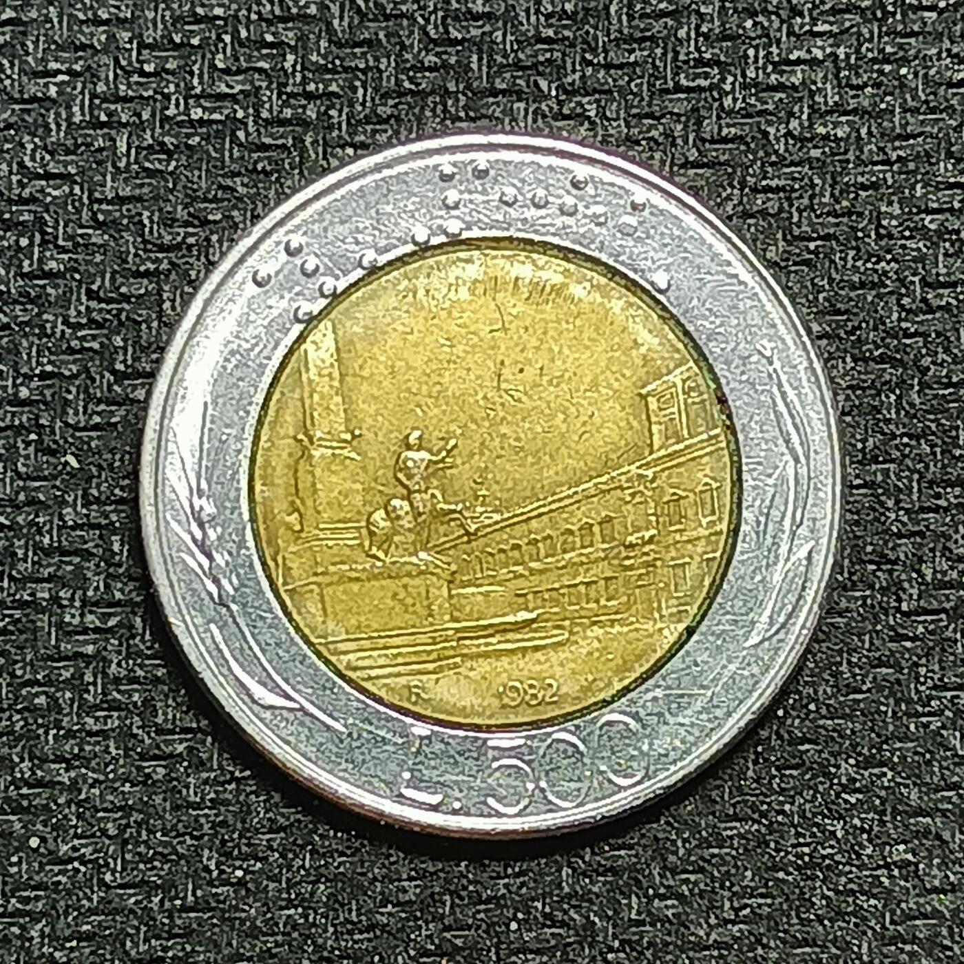 逸泉钱币2026年B组世界各国纪念币硬币第十一场1616-1886 1626意大利500里拉