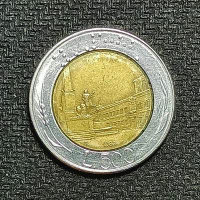 逸泉钱币2026年B组世界各国纪念币硬币第十一场1616-1886 - 1626意大利500里拉