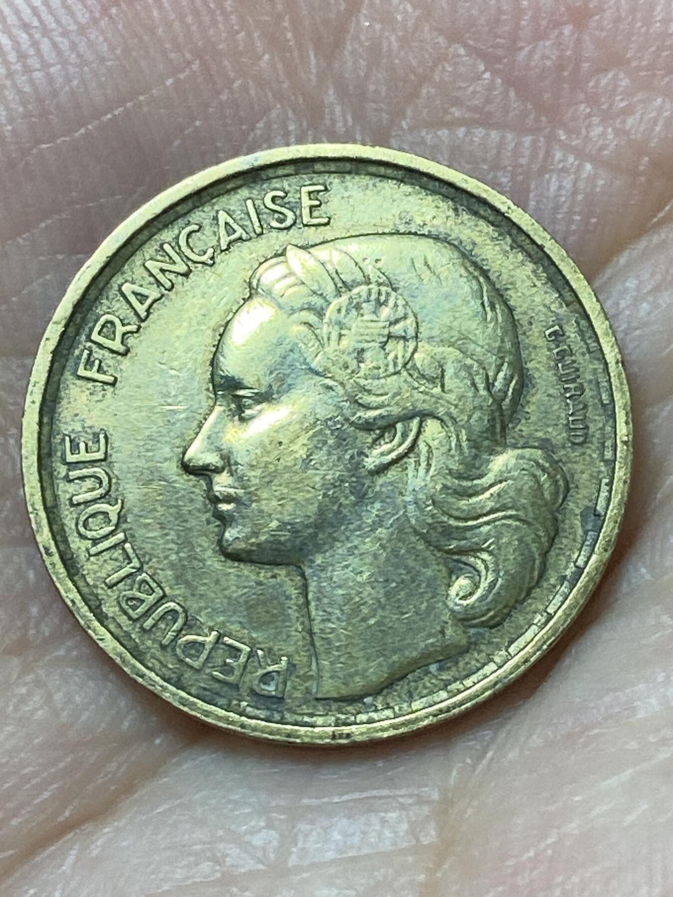2026年第二十五场(总第一百九十四场）外国好品散币场(免佣金) 法兰西第四共和国1957年10法郎
