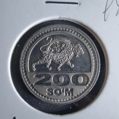 沼泽如烟--第994场 - 乌兹别克斯坦2018年200索姆