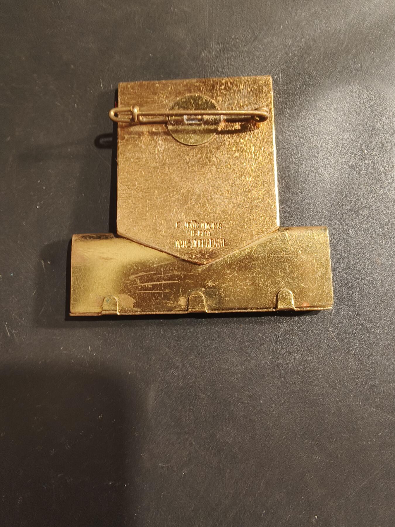 老王徽章第182期 1962年里斯本第十届国际儿科大会证章