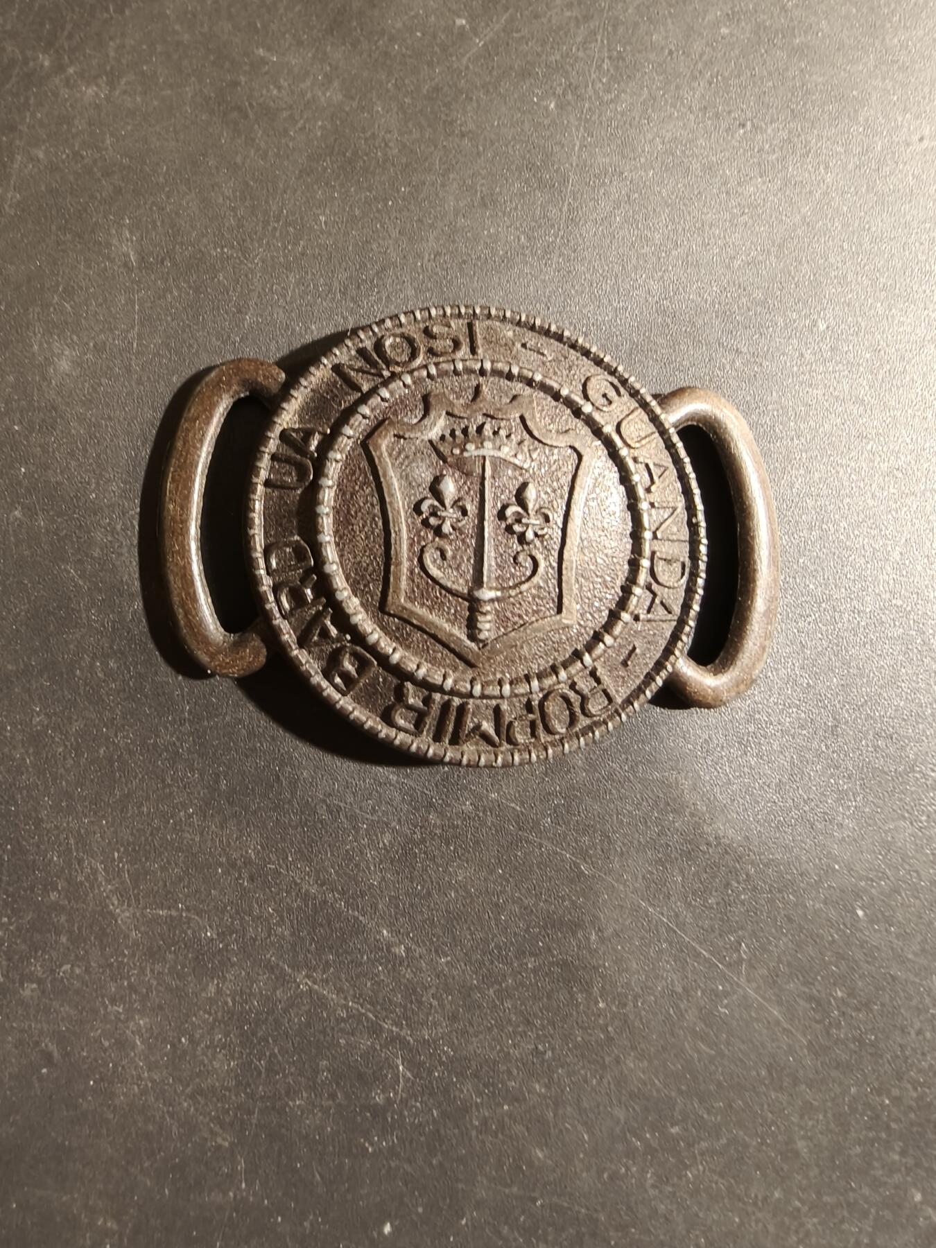 老王徽章第182期 法国童子军腰带扣