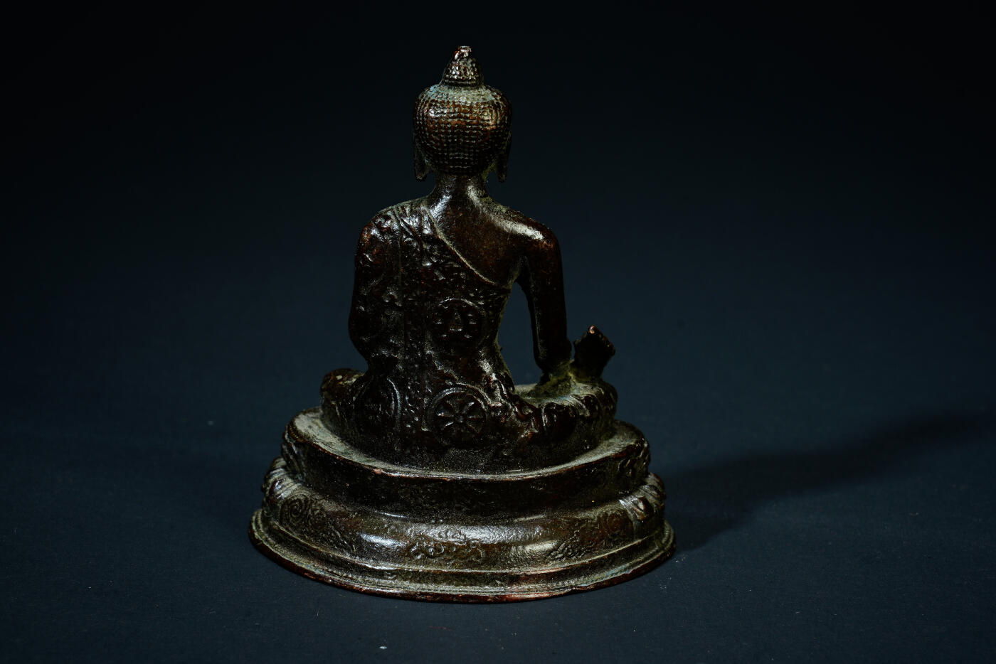 上海都达杂项专场三十一【全场包邮】  尼泊尔铜释迦摩尼佛造像89-55