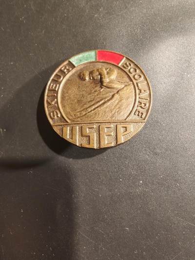 老王徽章第182期 - 法国学校体育联盟纪念章