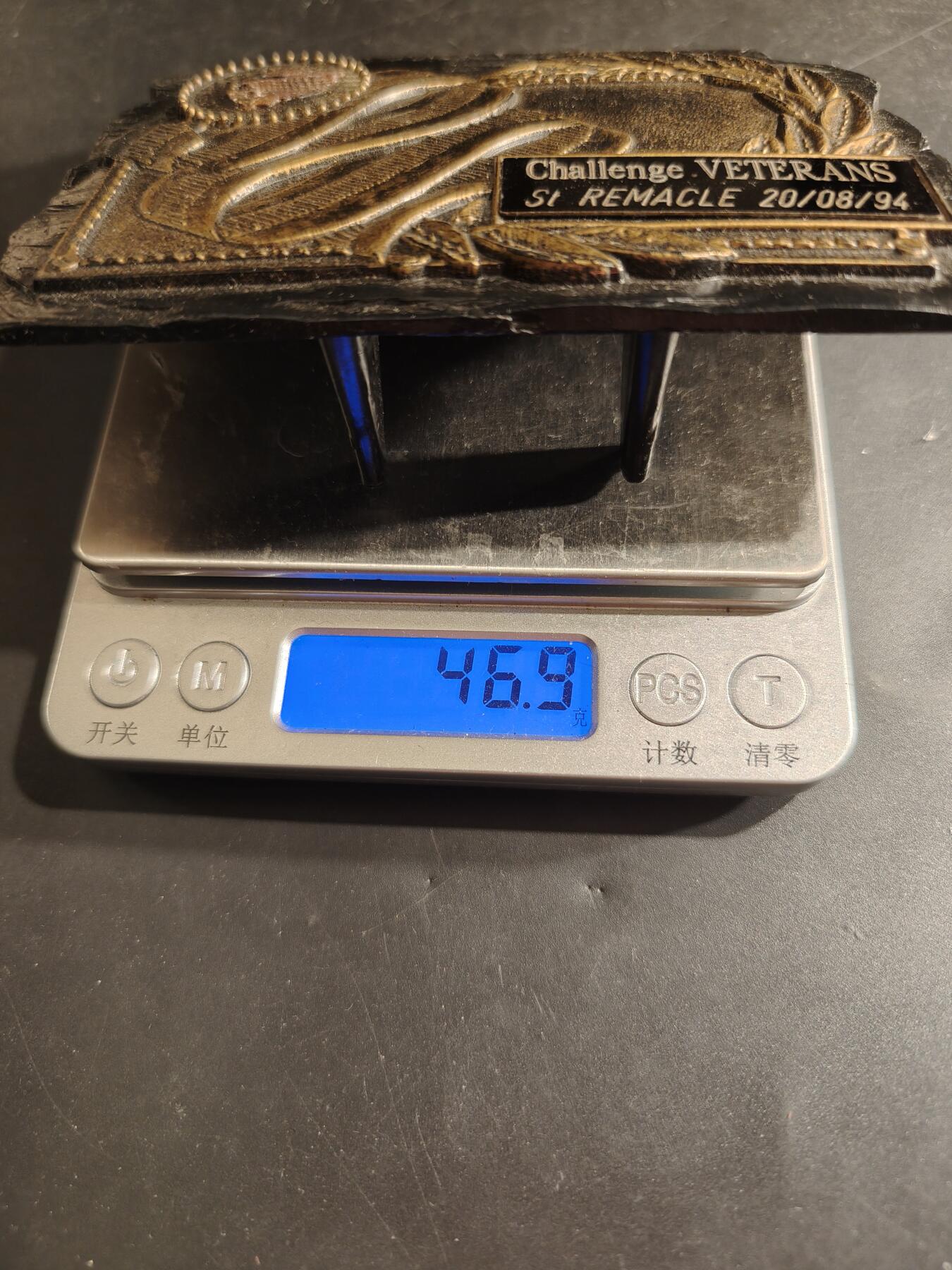 老王徽章第182期 美国老兵协会嘉奖牌匾    12×8cm