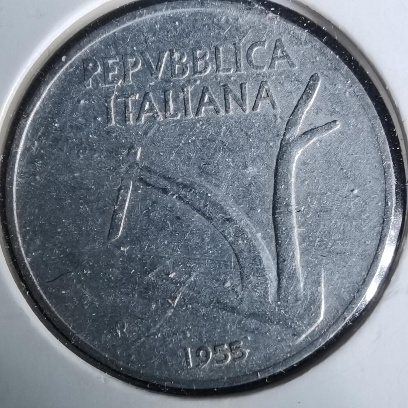 沼泽如烟--第993场 意大利1955年10里拉