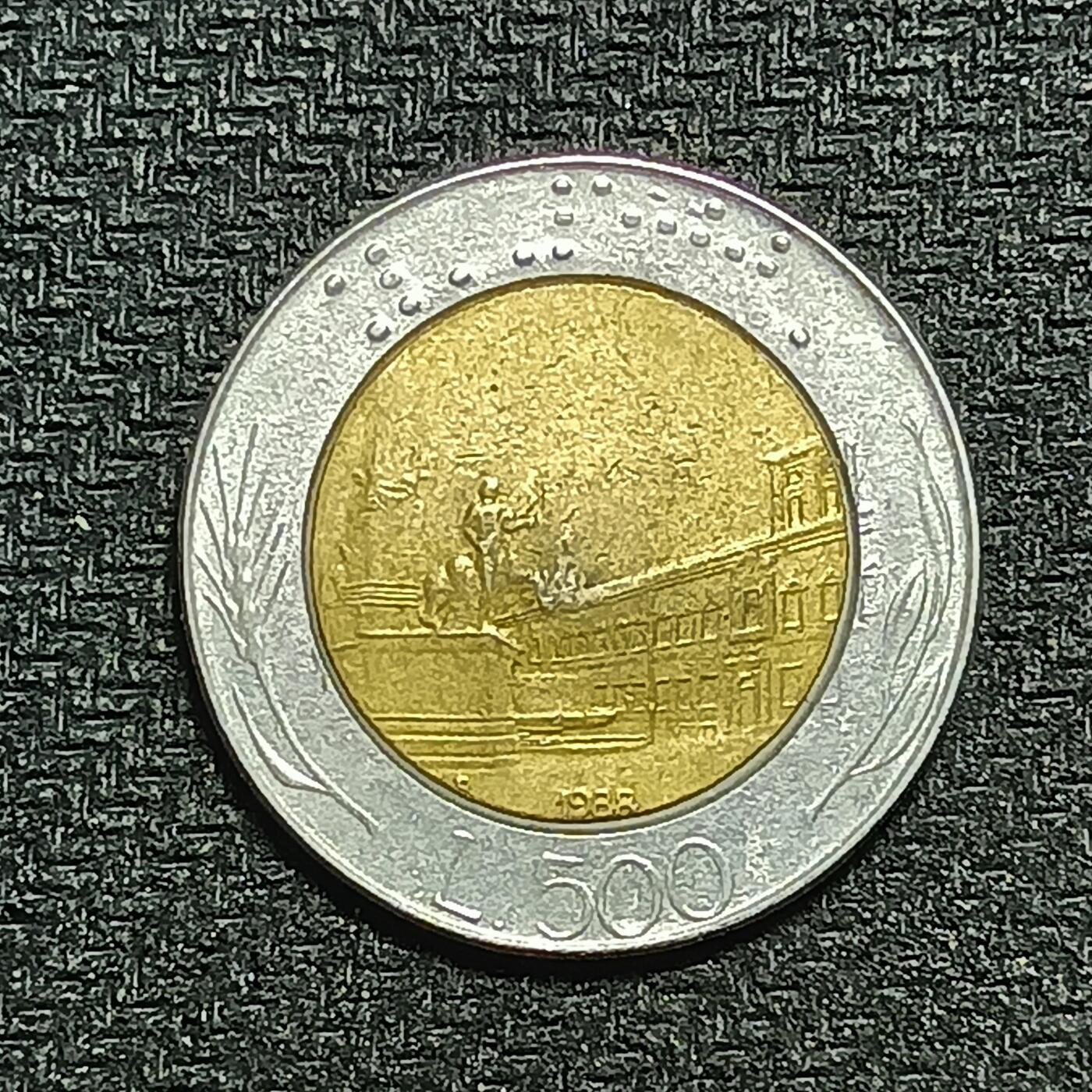 逸泉钱币2026年B组世界各国纪念币硬币第十一场1616-1886 1627意大利500里拉