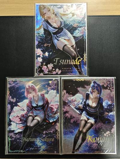 天玑星卡拍第172期《2.23周一截拍》持续收拍收评中 满赠卡需备注 - 火影忍者 秘密花园 色纸 三张