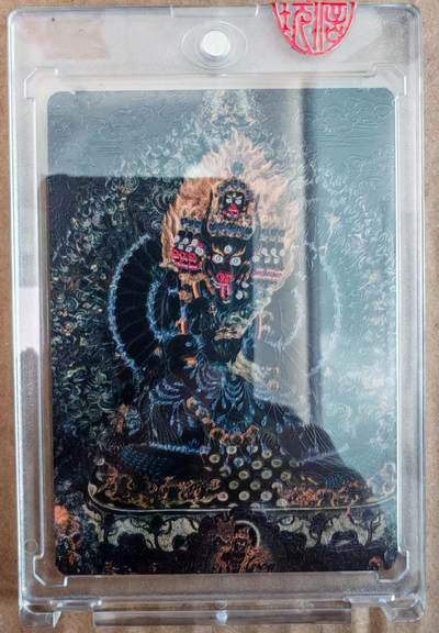 趣卡卡拍No.26期（新年场，马年大吉）（无佣金免手续费，分享成交有奖） - 【官封卡砖卡】银信潮玩 精艺造物 大威德金刚