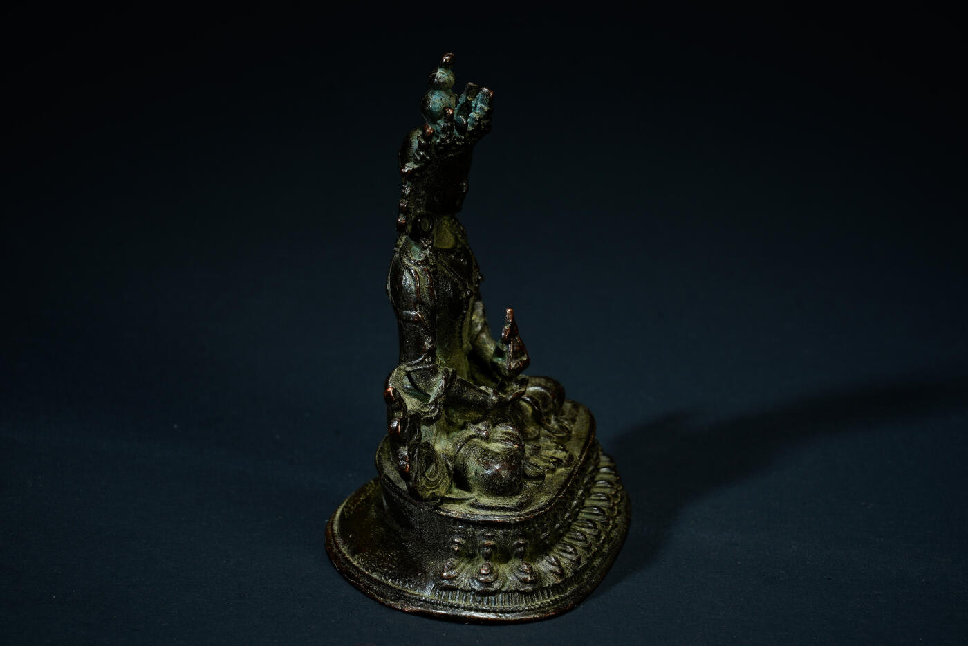 上海都达杂项专场三十一【全场包邮】  尼泊尔铜长寿佛造像89-58