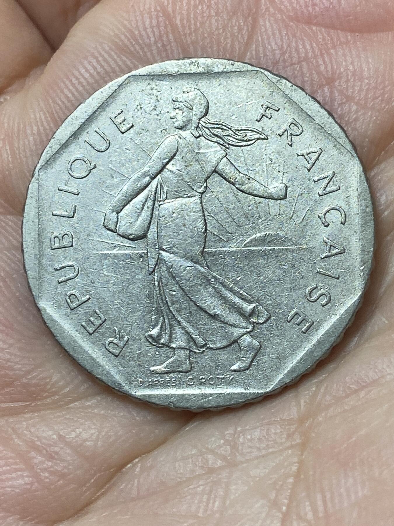 2026年第二十五场(总第一百九十四场）外国好品散币场(免佣金) 法国🇫🇷1980年2法郎