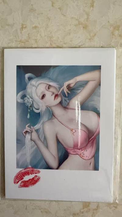 阳大大卡牌拍卖第103期（持续收拍品，周五晚上九点截拍，进群福利早知道） 炎卡文化 问道东方 刷子 唇印💋拍立得 妖女8张