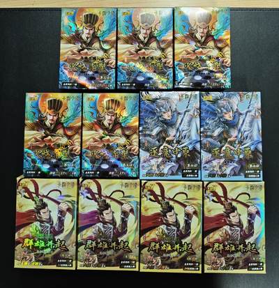 天玑星卡拍第172期《2.23周一截拍》持续收拍收评中 满赠卡需备注 - 卡游 三国橡皮人偶 每盒含人偶一个 卡牌一张 十一盒