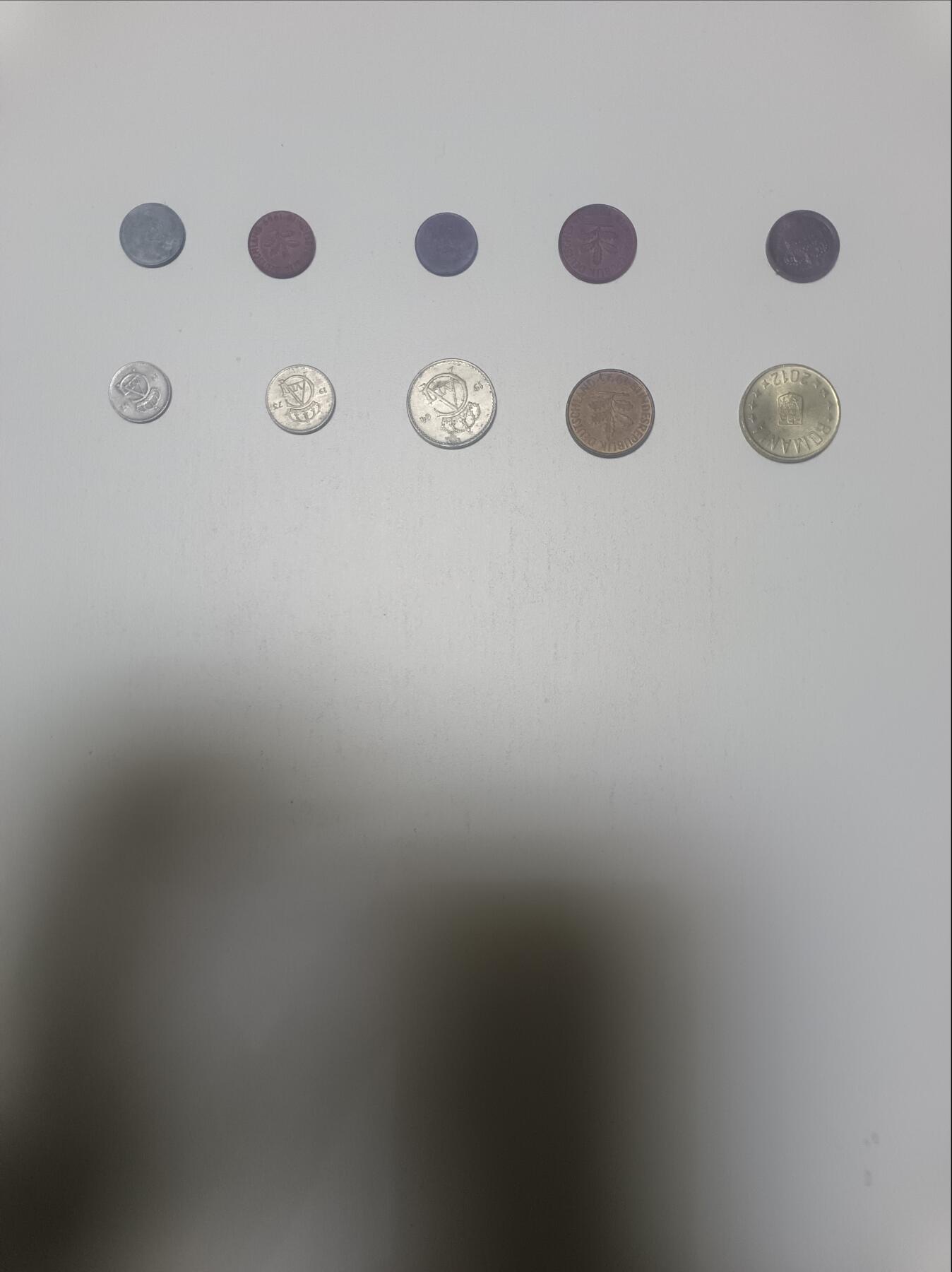 【20260215】非全新纸币和硬币第335场 欧洲国家10枚硬币