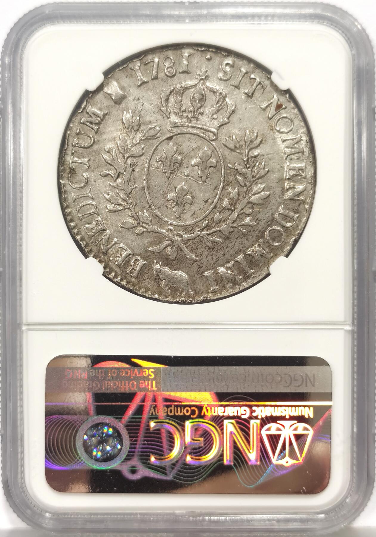 博洋堂蛇年收官专场暨第161期（全场包邮） NGC AU 法国1781（cow）路易十六埃居大银