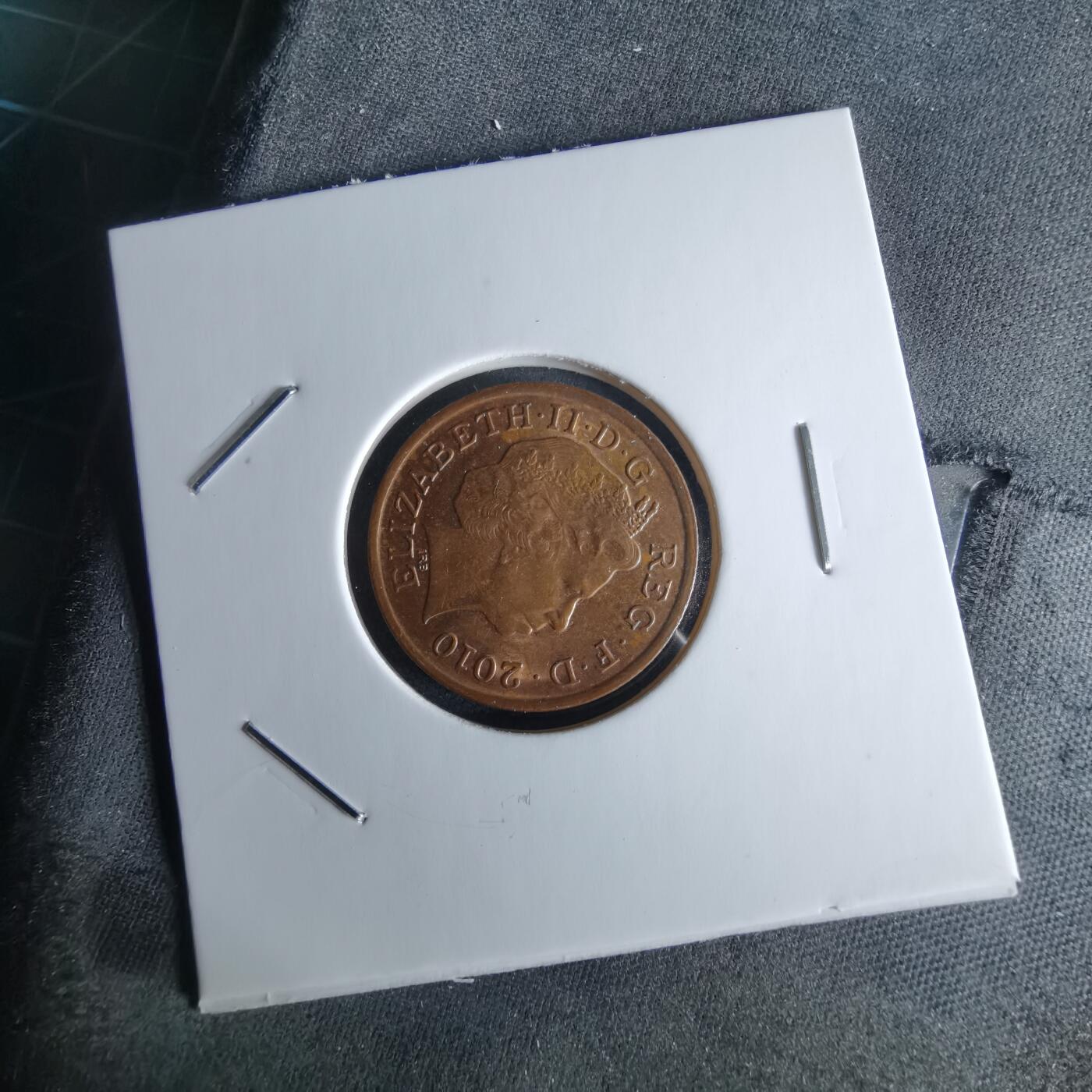 沼泽如烟--第994场 英国2010年1便士