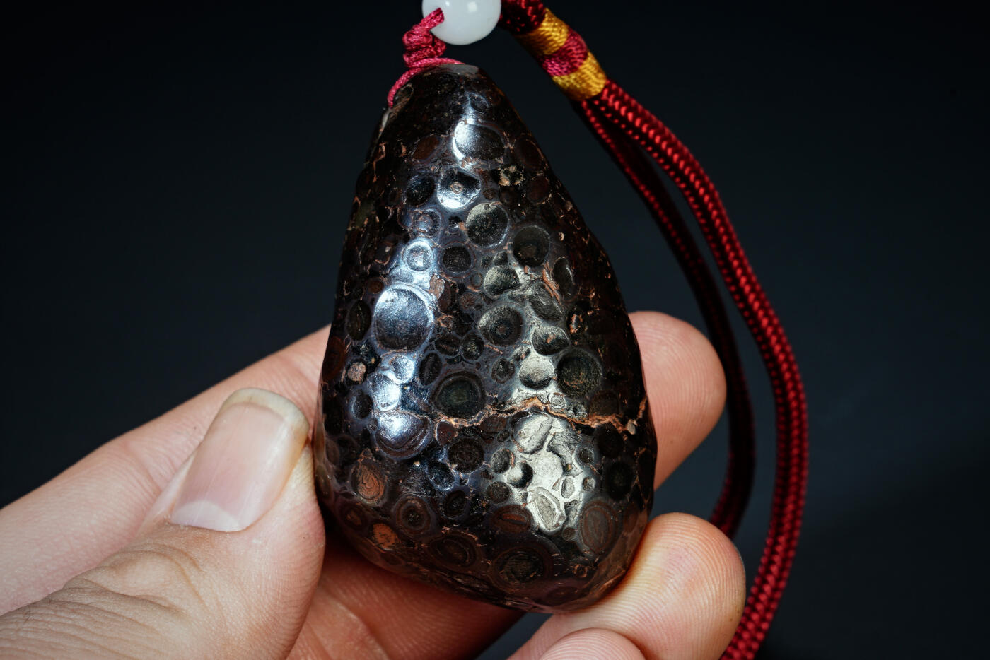 上海都达杂项专场三十一【全场包邮】  陨石手把件89-3