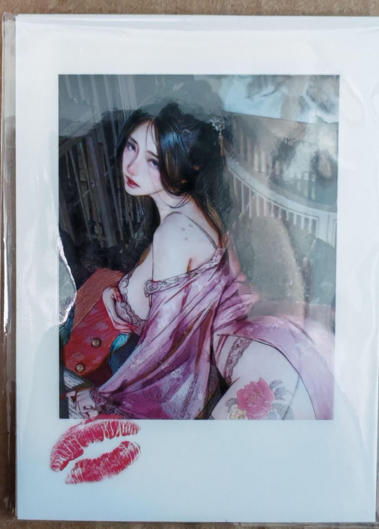 趣卡卡拍No.26期（新年场，马年大吉）（无佣金免手续费，分享成交有奖） 【拍立得】焱卡文化 人间传 限定拍立得-ST-Brush 潘巧云（新） 1套2张