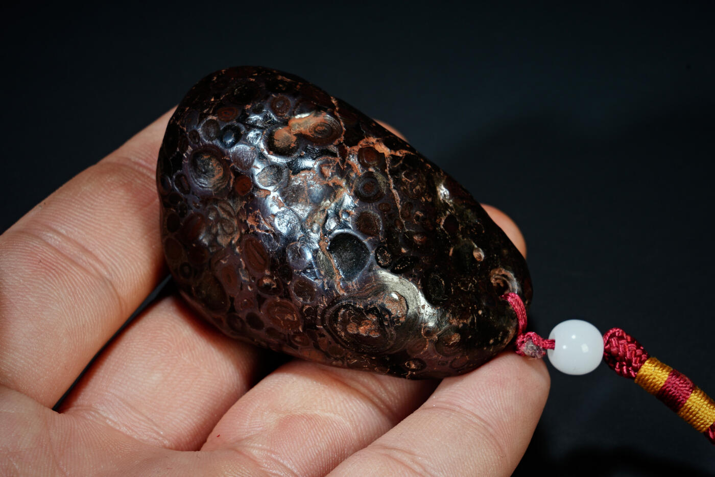 上海都达杂项专场三十一【全场包邮】  陨石手把件89-3