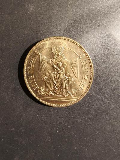 老王徽章第182期 - 法国斯特拉斯堡圣母大教堂纪念章