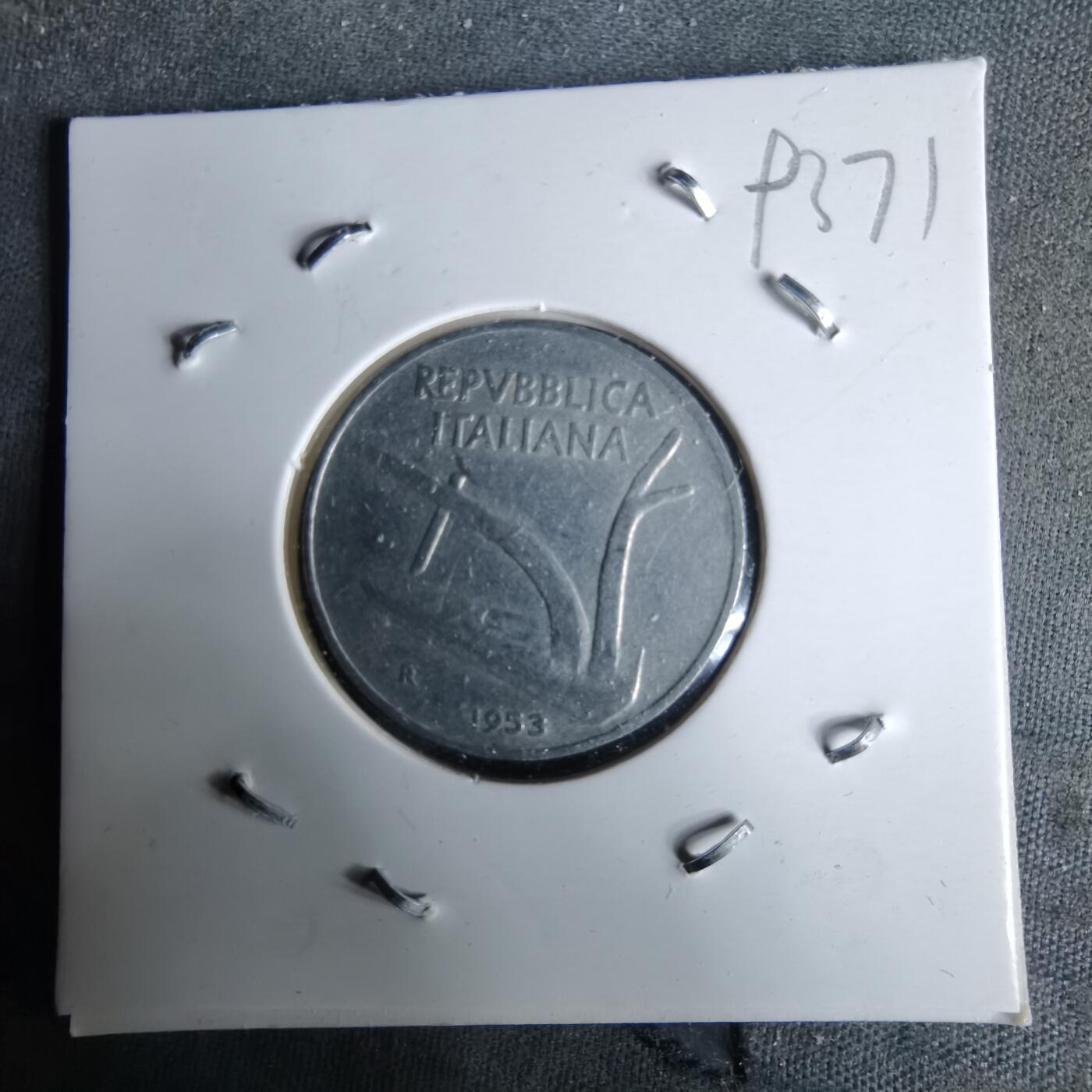 沼泽如烟--第993场 意大利1953年10里拉