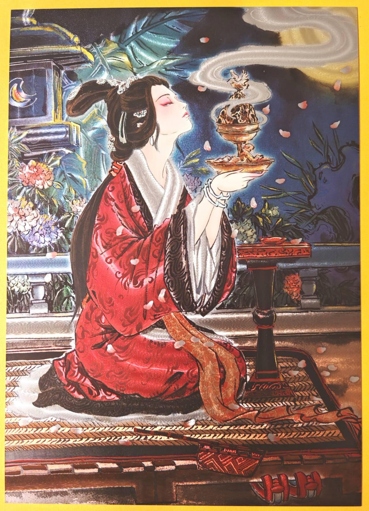 趣卡卡拍No.26期（新年场，马年大吉）（无佣金免手续费，分享成交有奖） 【限编，A4粗闪】焱卡文化 彫仙 四大美女 闭月 貂蝉  A4粗闪