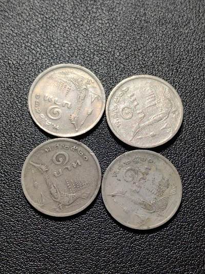 靖甫拍卖第四场 - 泰国龙舟1铢4枚