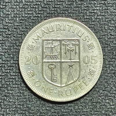 逸泉钱币2026年B组世界各国纪念币硬币第十一场1616-1886 - 1624毛里求斯1卢比