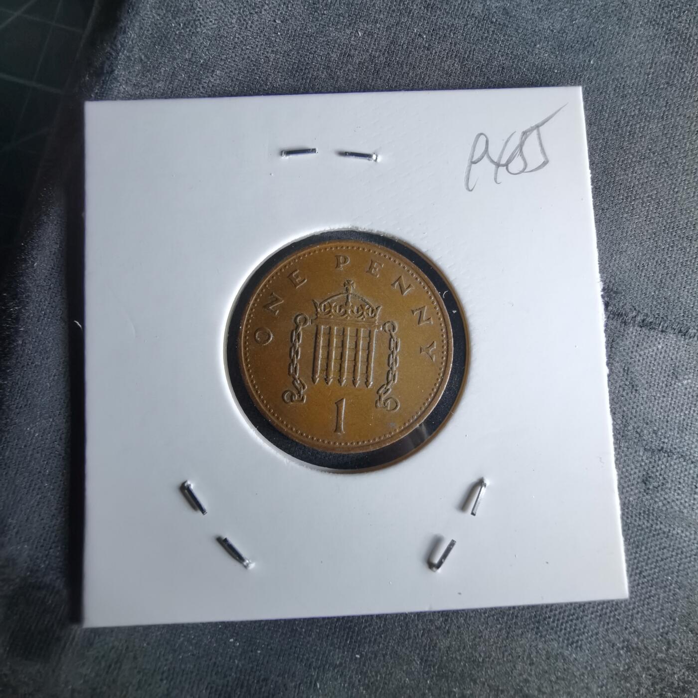 沼泽如烟--第994场 英国1983年1便士