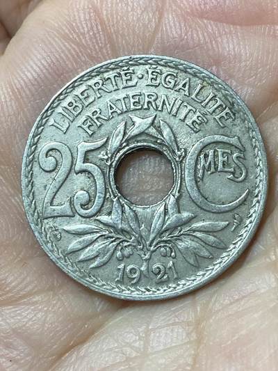 2026年第二十五场(总第一百九十四场）外国好品散币场(免佣金) - 法兰西第三共和国1921年25生丁