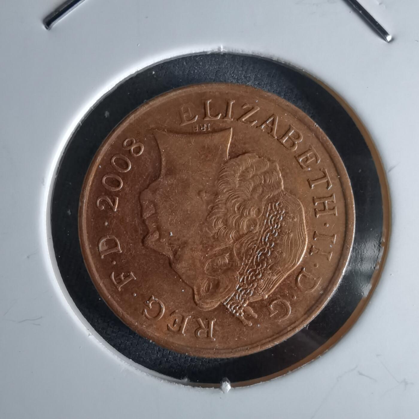 沼泽如烟--第994场 英国2008年1便士