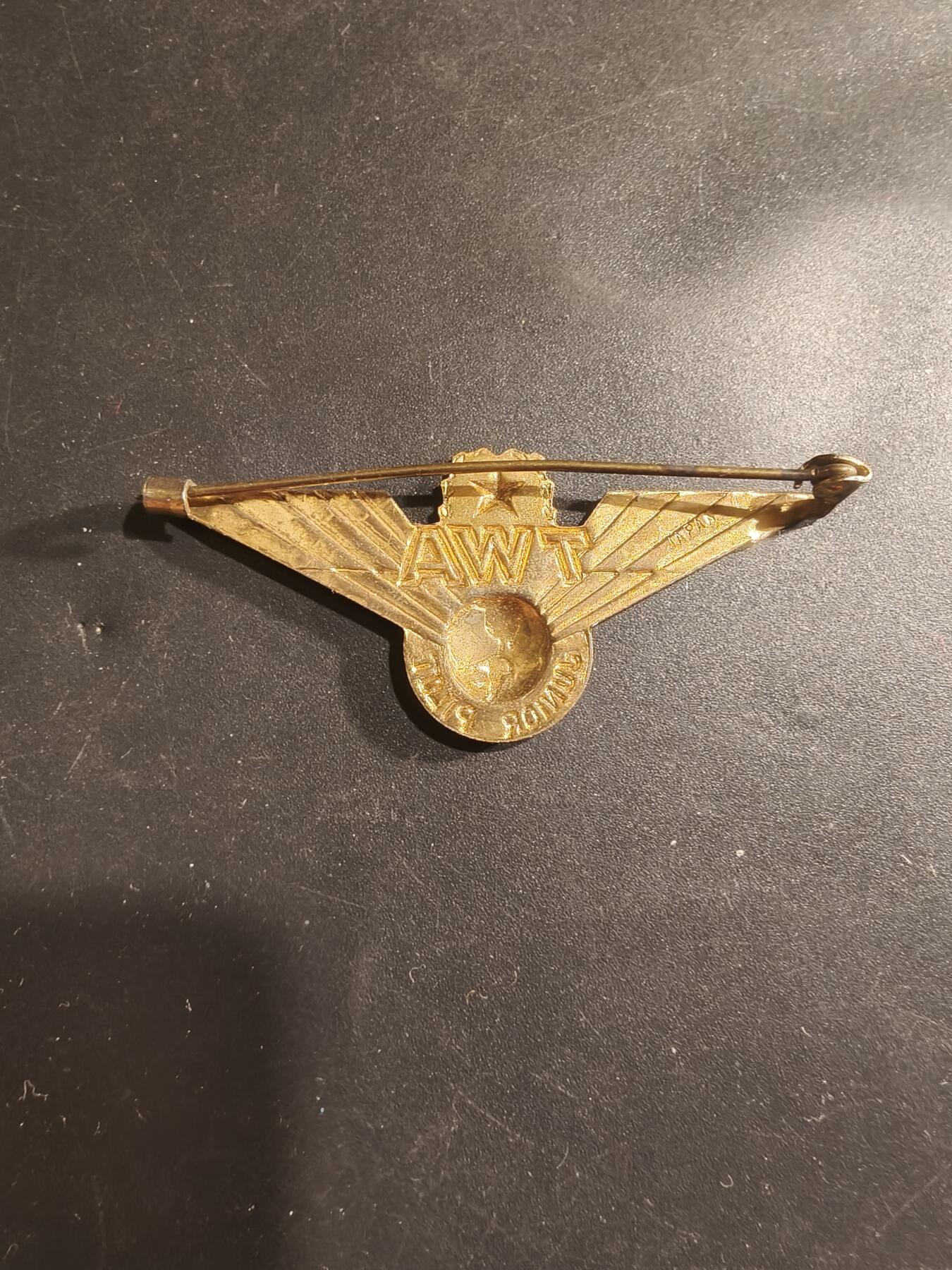 老王徽章第182期 美国泛美航空初级飞行员证章