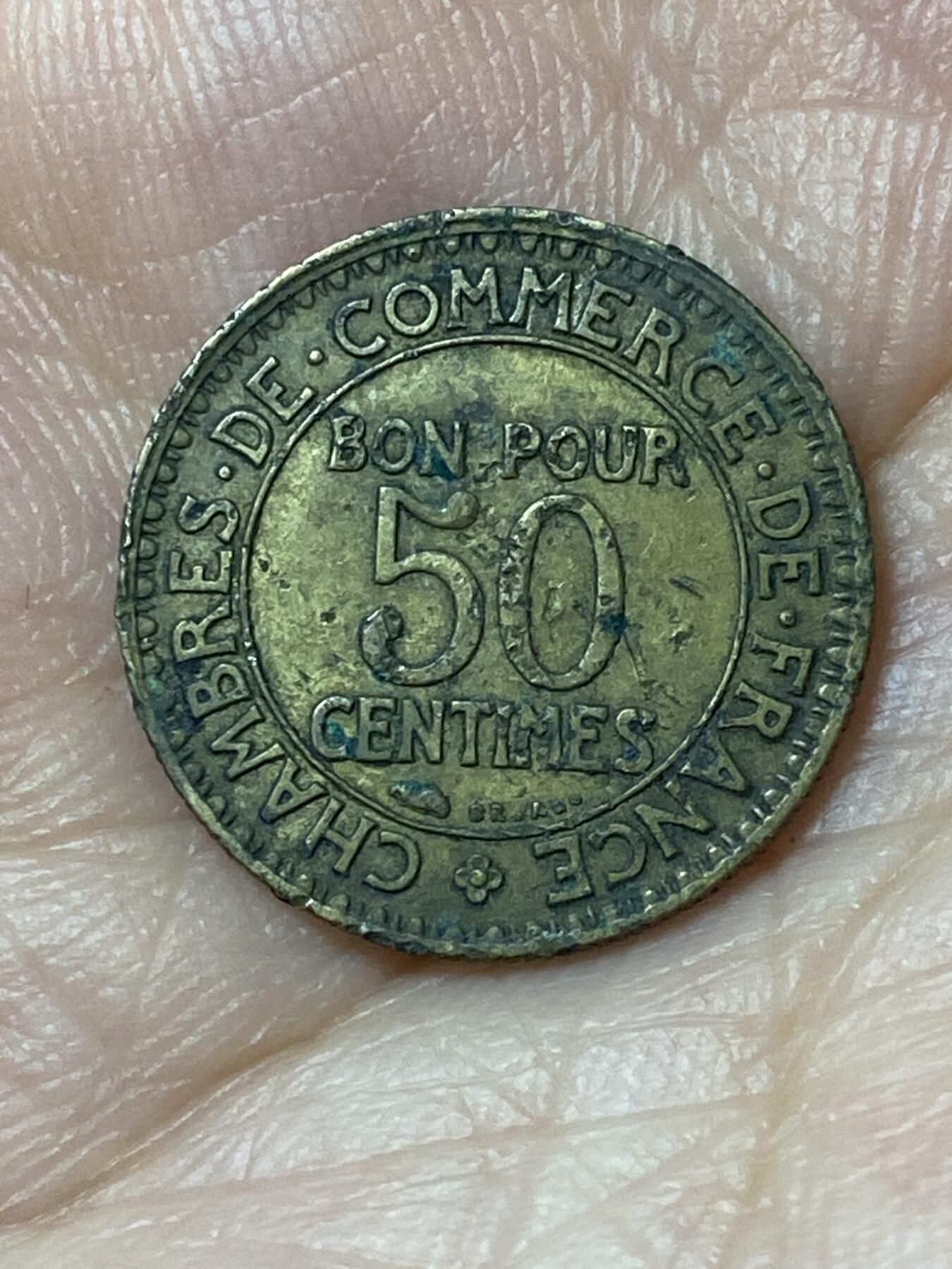 2026年第二十五场(总第一百九十四场）外国好品散币场(免佣金) 法兰西第三共和国1922年50生丁