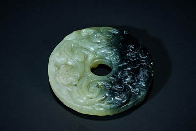 上海都达杂项专场三十一【全场包邮】  - 古玉螭龙玉璧89-79