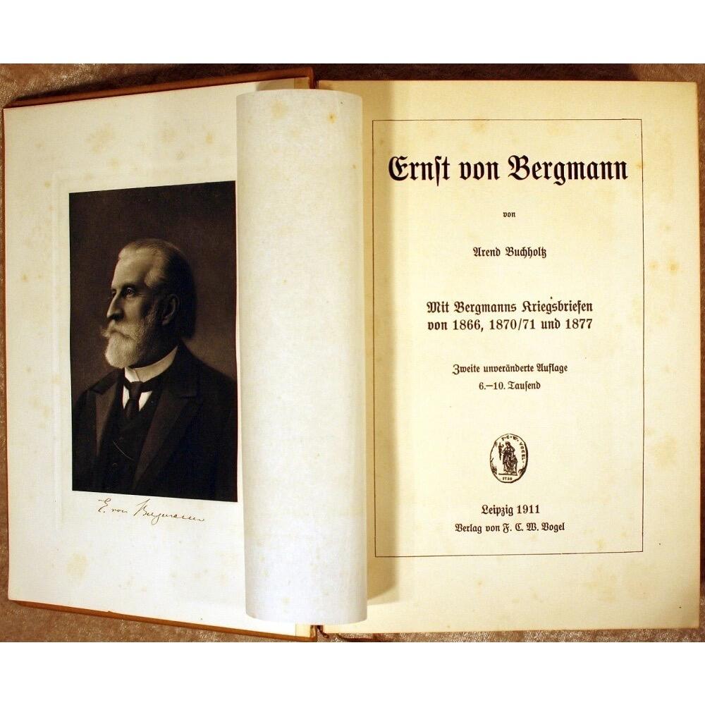 【艺术】德国艺术大章 医学家冯伯格曼 高浮雕精制超大镀银章 75MM 145克