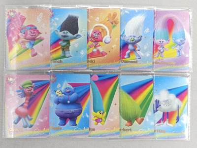 买就送PR！！龙虎卡牌-七六场（满200元包邮，无佣金，每周六结拍，欢迎送拍） - 【卡机原膜】10张全 卡游梦工厂第二弹 URT卡位 一套 