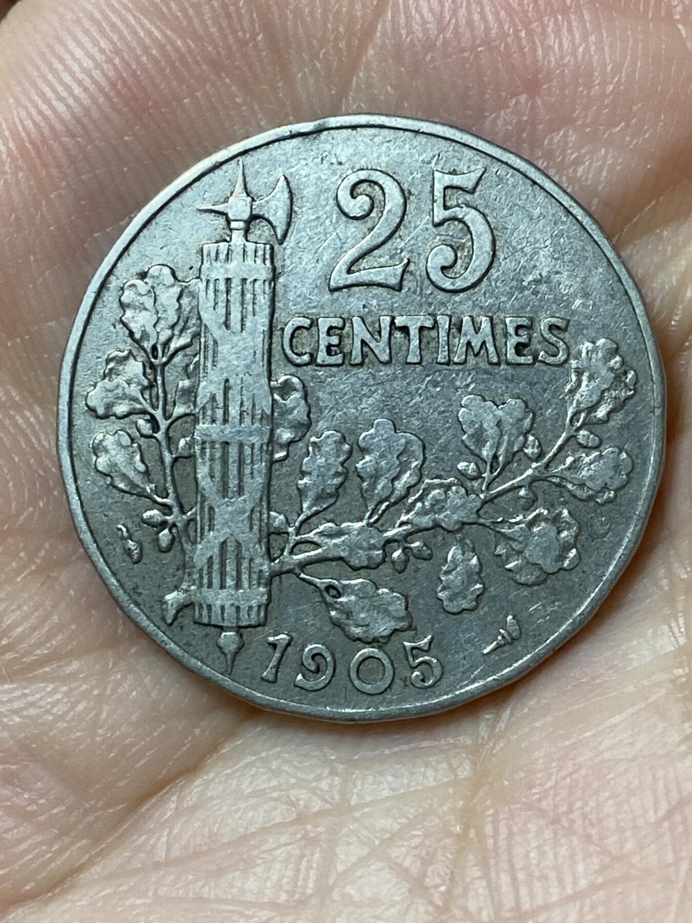 2026年第二十五场(总第一百九十四场）外国好品散币场(免佣金) 法兰西第三共和国1905年25生丁