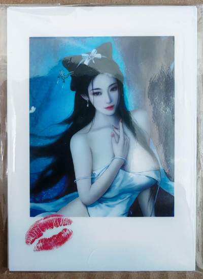 趣卡卡拍No.26期（新年场，马年大吉）（无佣金免手续费，分享成交有奖） - 【拍立得】焱卡文化 人间传 限定拍立得-限定拍立得-灰与 涂山氏（异画）+聂小倩（异画）1套2张