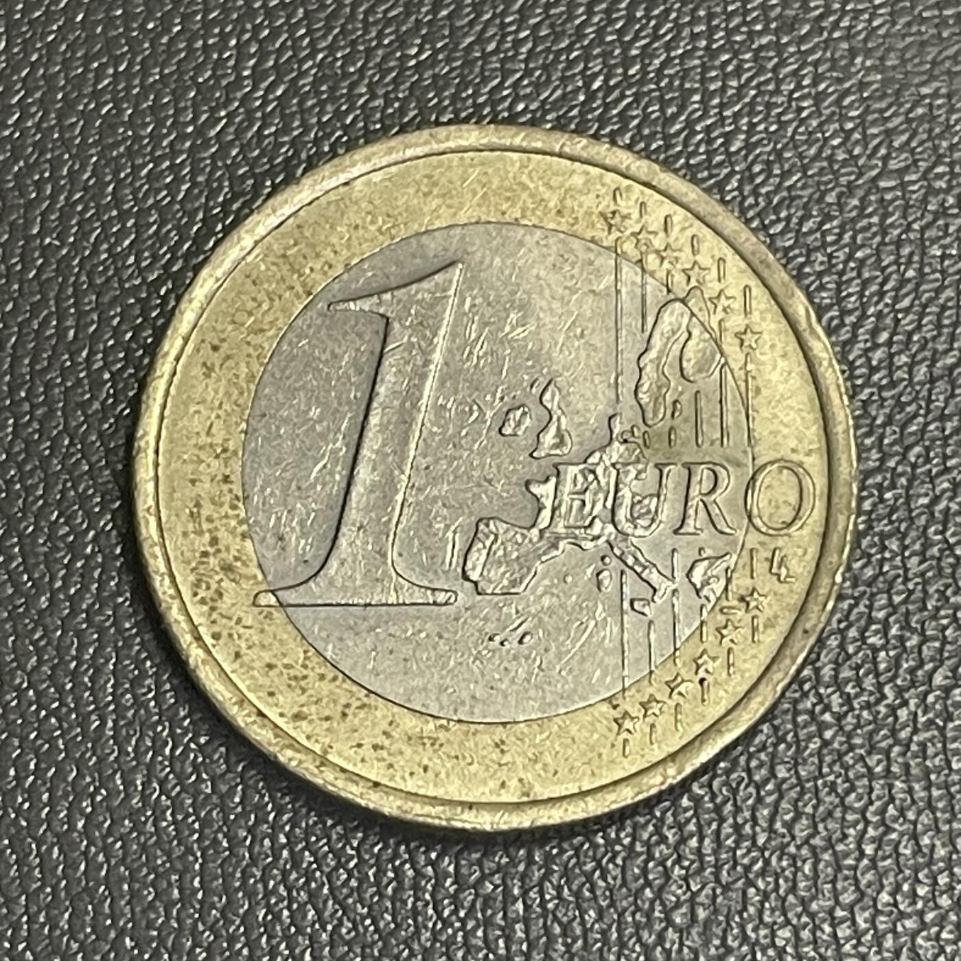 回流0301 德国2002年1欧元 联邦之鹰