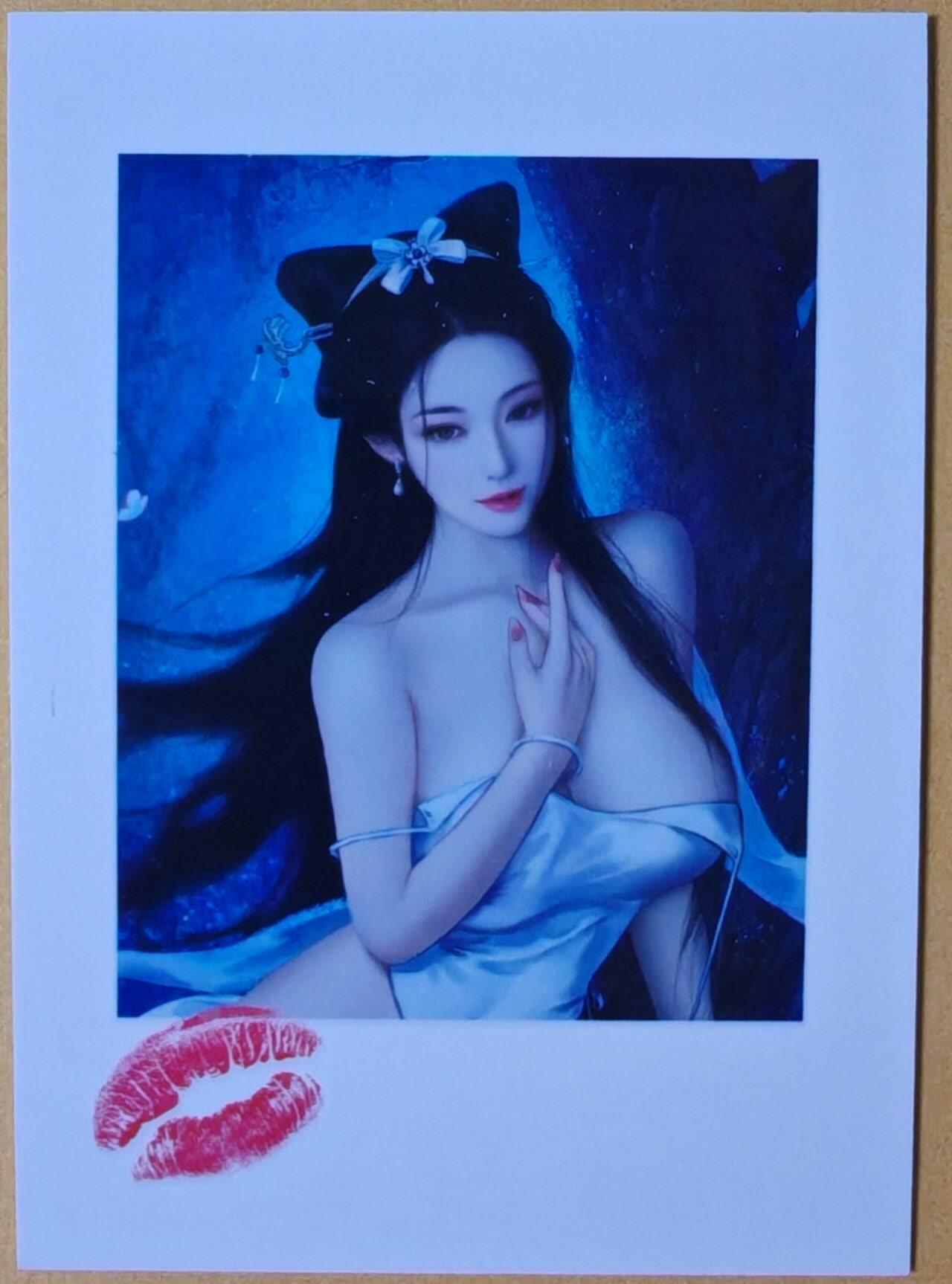 趣卡卡拍No.26期（新年场，马年大吉）（无佣金免手续费，分享成交有奖） 【拍立得】焱卡文化 问道东方 限定拍立得-灰与 聂小倩（异画）