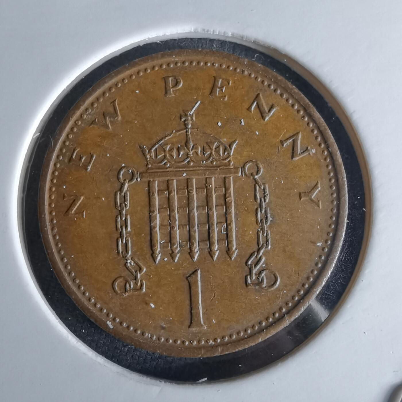 沼泽如烟--第994场 英国1978年1便士