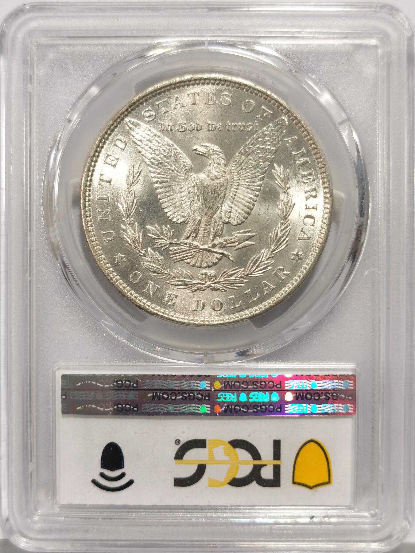博洋堂蛇年收官专场暨第161期（全场包邮） PCGS MS65 美国1883 摩根 麦稀奇首见高分稀有品种 打制深俊 转光犀利 不可多得的藏品